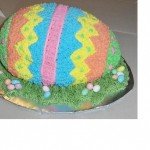 Easter egg cake Easter egg cake